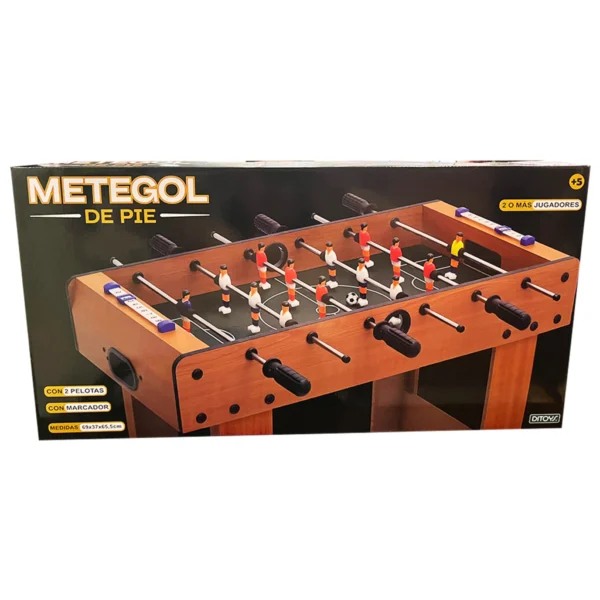 metegol2 Metegol de Pie con Accesorios