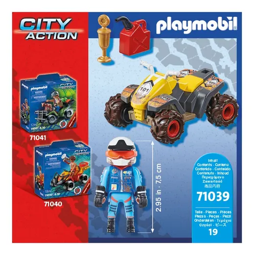 Playmobil City Action Cuatriciclo