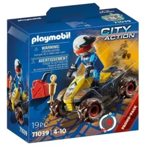 play4 Playmobil City Action Cuatriciclo