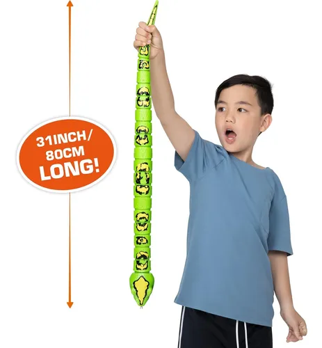 Robo Alive Serpiente Gigante King Python